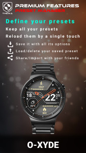 اسکرین شات 5 برنامه O-Xyde Watch Face