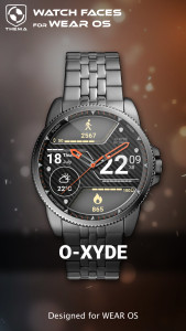 اسکرین شات 1 برنامه O-Xyde Watch Face