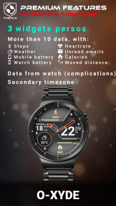 اسکرین شات 4 برنامه O-Xyde Watch Face