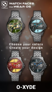 اسکرین شات 2 برنامه O-Xyde Watch Face