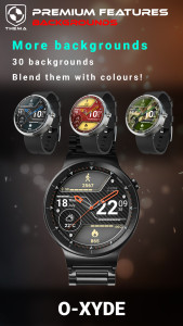 اسکرین شات 6 برنامه O-Xyde Watch Face