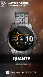 اسکرین شات برنامه Quante Watch Face 1