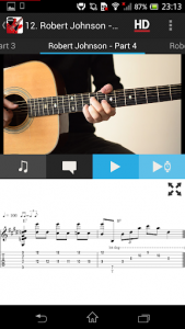 اسکرین شات برنامه Blues Guitar Method Lite 2