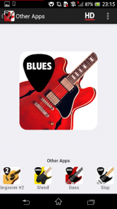 اسکرین شات برنامه Blues Guitar Method Lite 7
