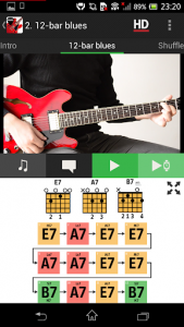 اسکرین شات برنامه Blues Guitar Method Lite 3