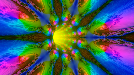 اسکرین شات 7 برنامه Fractal Tunnels Live Wallpaper