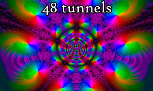 اسکرین شات برنامه Fractal Tunnels -Music visualizer & Live Wallpaper 2