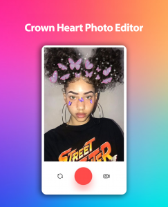 اسکرین شات برنامه Crown Heart Photo Editor 4