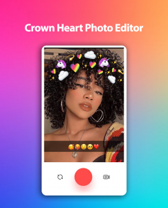 اسکرین شات برنامه Crown Heart Photo Editor 2