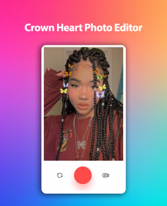 اسکرین شات برنامه Crown Heart Photo Editor 3
