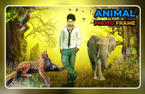 اسکرین شات برنامه Animal Photo Frame - Animal Photo Editor 6