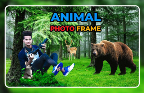 اسکرین شات برنامه Animal Photo Frame - Animal Photo Editor 3