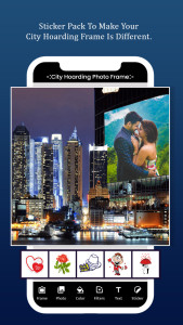 اسکرین شات 5 برنامه City Hoarding Photo Frame