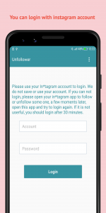 اسکرین شات برنامه Unfollow Users Cleaner 1