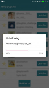 اسکرین شات برنامه Unfollow Users Cleaner 5