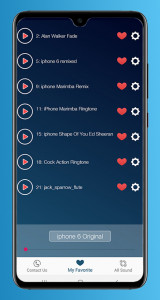 اسکرین شات برنامه Music ringtones for phone 4