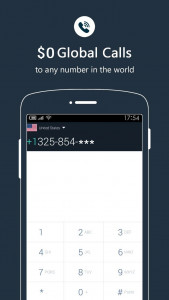 اسکرین شات برنامه Phone Call - Global WiFi Call 1