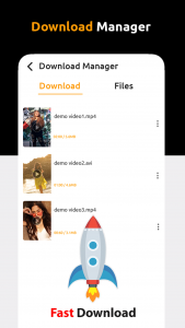 اسکرین شات 5 برنامه Video Downloader Proxy Browser