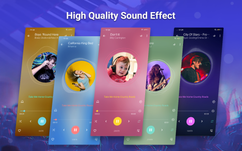 اسکرین شات 8 برنامه Music player - Audio Player
