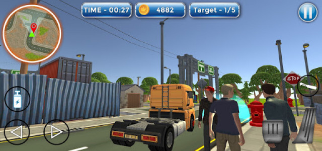 اسکرین شات بازی Euro Truck Drifting Simulator (Heavy Truck Driver) 4