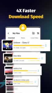 اسکرین شات برنامه Video Downloader - Save Videos 3