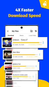 اسکرین شات برنامه Video Downloader - Save Videos 3