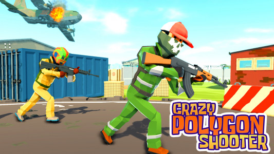 اسکرین شات بازی Poly Battle Shooting FPS Games 1