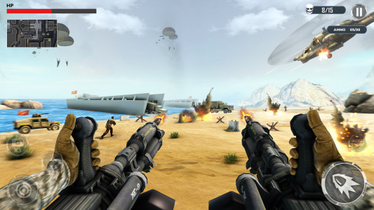 اسکرین شات بازی Tank heavy war Games 3