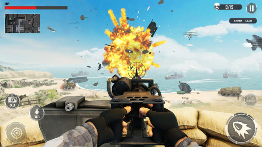 اسکرین شات 1 بازی WW2 Tank Battle: War Games FPS