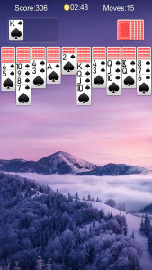اسکرین شات 5 بازی Spider Solitaire-Card Games