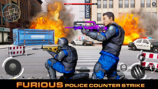 اسکرین شات بازی Police Shooting: FPS Gun Games 1