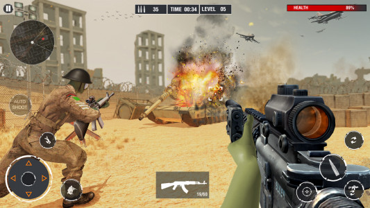 اسکرین شات بازی Call of ww2: Superhero Duty Strike World War Game 3