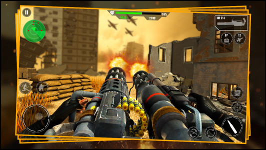 اسکرین شات بازی WW2 Gun Shooter Game Simulator 3