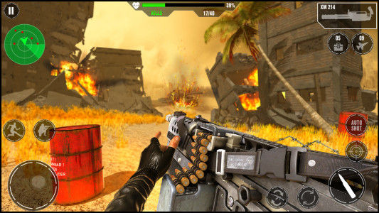 اسکرین شات بازی WW2 Gun Shooter Game Simulator 2