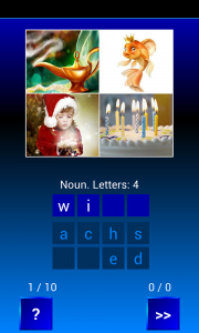 اسکرین شات برنامه Guess and learn words. Picture 2