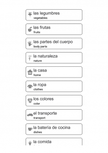 اسکرین شات برنامه Learn and play Spanish words 3
