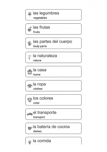 اسکرین شات 3 برنامه Learn and play Spanish words