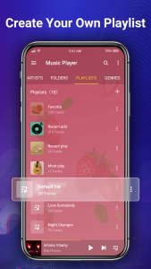 اسکرین شات 6 برنامه Music Player - MP3 & Equalizer