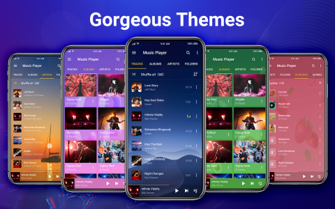 اسکرین شات برنامه Music Player - MP3 & Equalizer 2