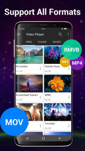 اسکرین شات 5 برنامه Video Player All Format