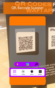 اسکرین شات 2 برنامه QR Code Scan & Multi Space Web