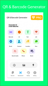 اسکرین شات 4 برنامه QR Code Scan & Multi Space Web