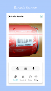 اسکرین شات 2 برنامه QR Code Scan & Multi Space Web