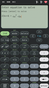 اسکرین شات برنامه Scientific calculator 36, calc 36 plus 3