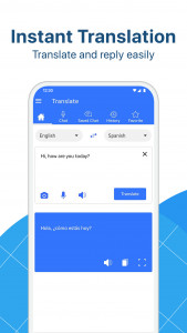 اسکرین شات 3 برنامه Translate All Languages App