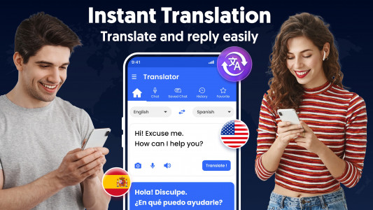 اسکرین شات برنامه Translate All Languages 3