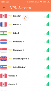 اسکرین شات برنامه NewTurbo VPN proxy-A Fast Unlimited Free VPN Proxy 3