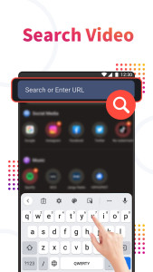 اسکرین شات 2 برنامه Video downloader, download all