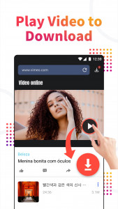 اسکرین شات برنامه Video downloader, download all 3