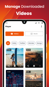 اسکرین شات 5 برنامه 4k Video Downloader and Player